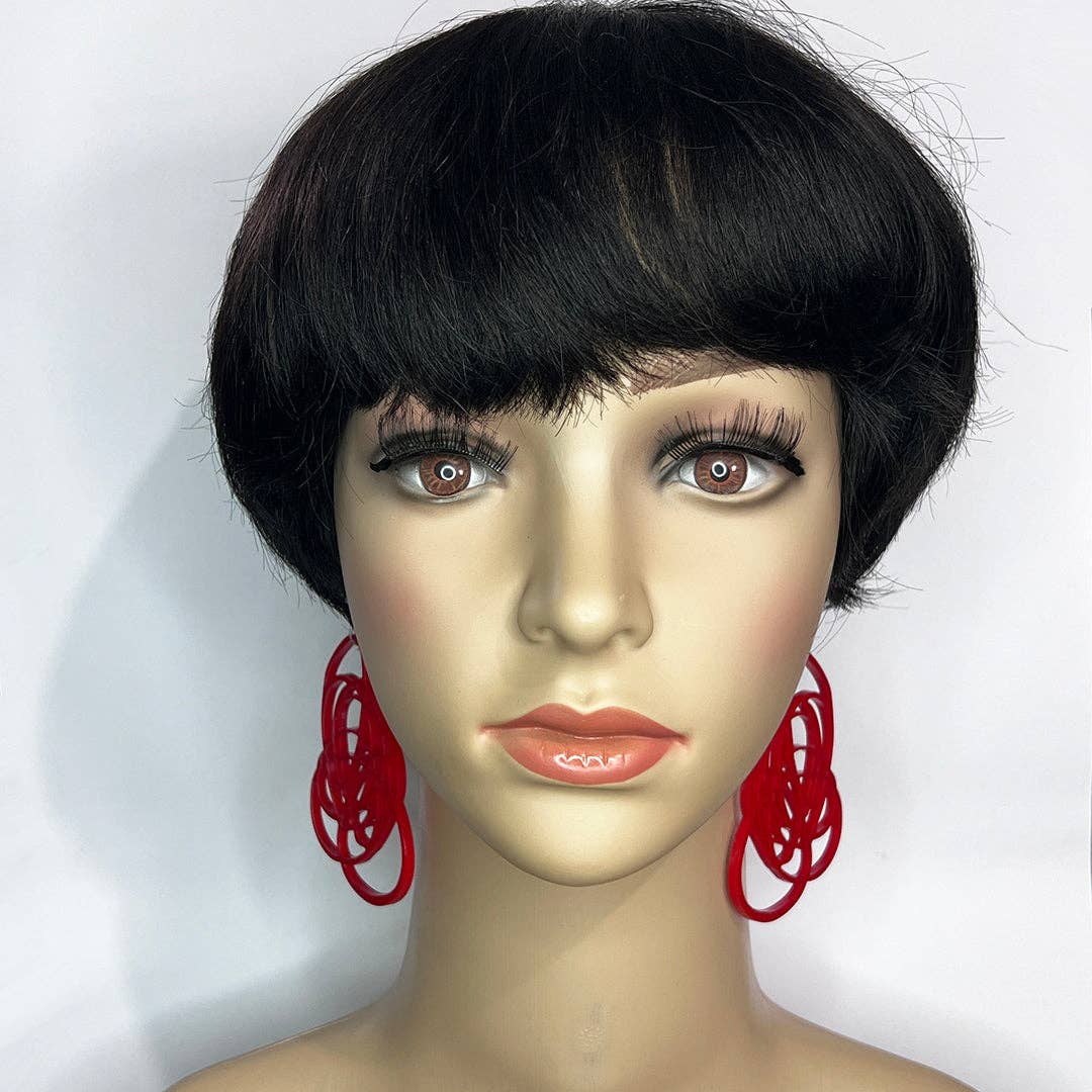 Audacious Studio - Wholesale Dangle Earrings - Scribbled Doodle Earrings17