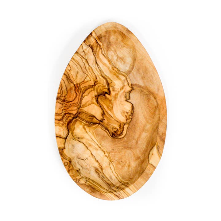 Avo Olive Wood Plate for wholesale by Rainforest Bowls