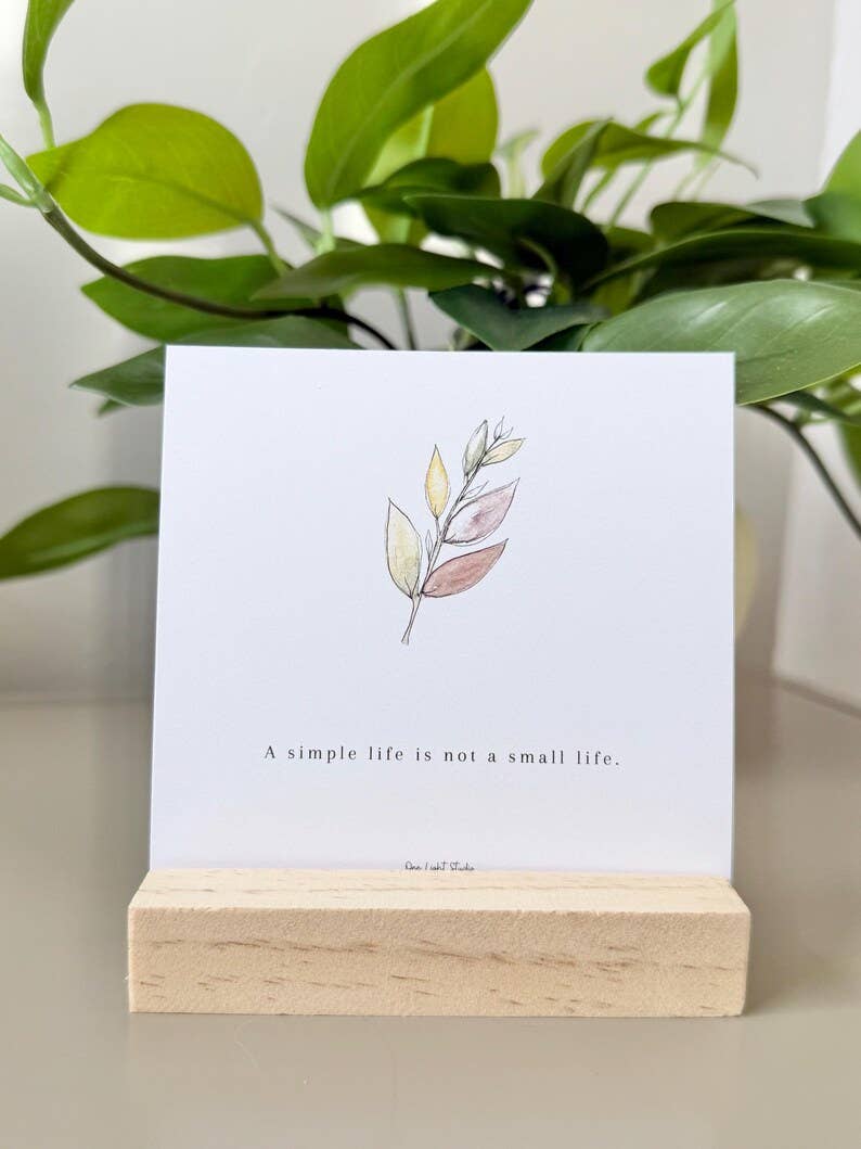 One Light Studio - Wholesale Love Card - Daily Glimmers: 4x4 Cards, set of 256