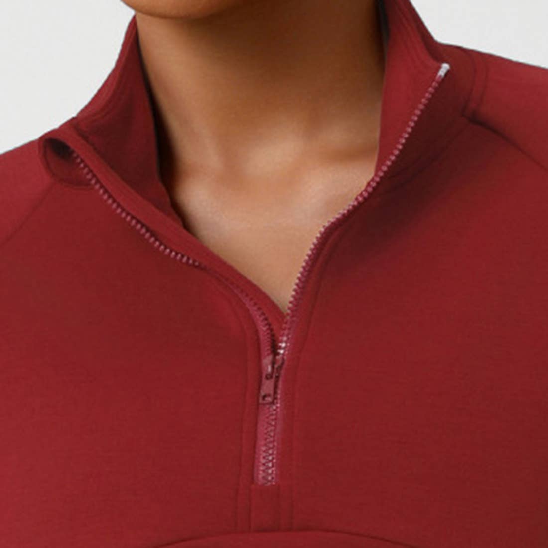 Sodalemon - Wholesale Activewear Set - Women's - Women Casual Sporty Set: Half Zip Pullover + Wide Leg Pants5