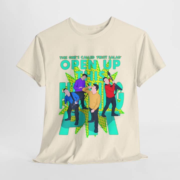 Fruit Salad Unisex Heavy Cotton Tee for wholesale by LVB Art