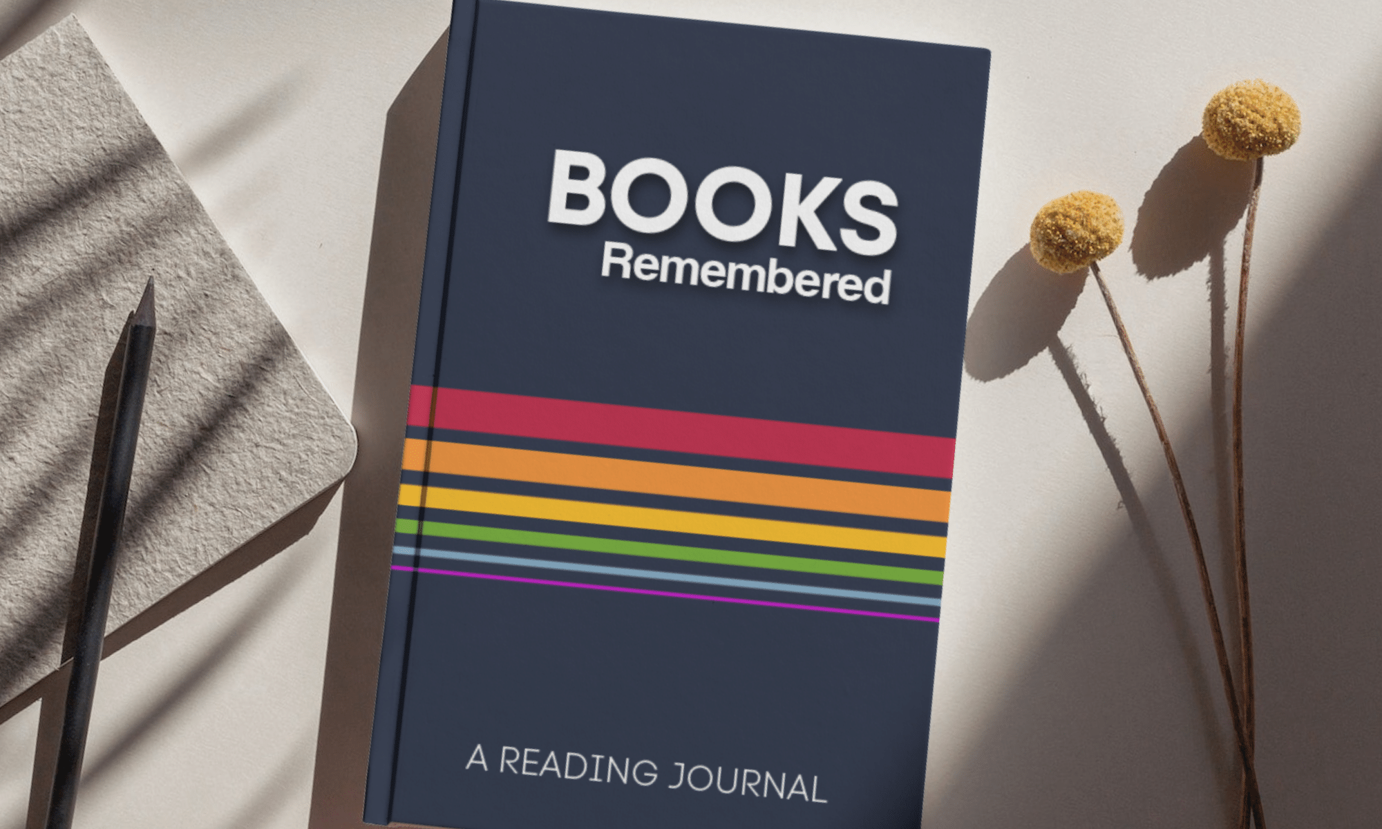Timeside - Wholesale Journal/Diary - Books Remembered: Reading Journal2