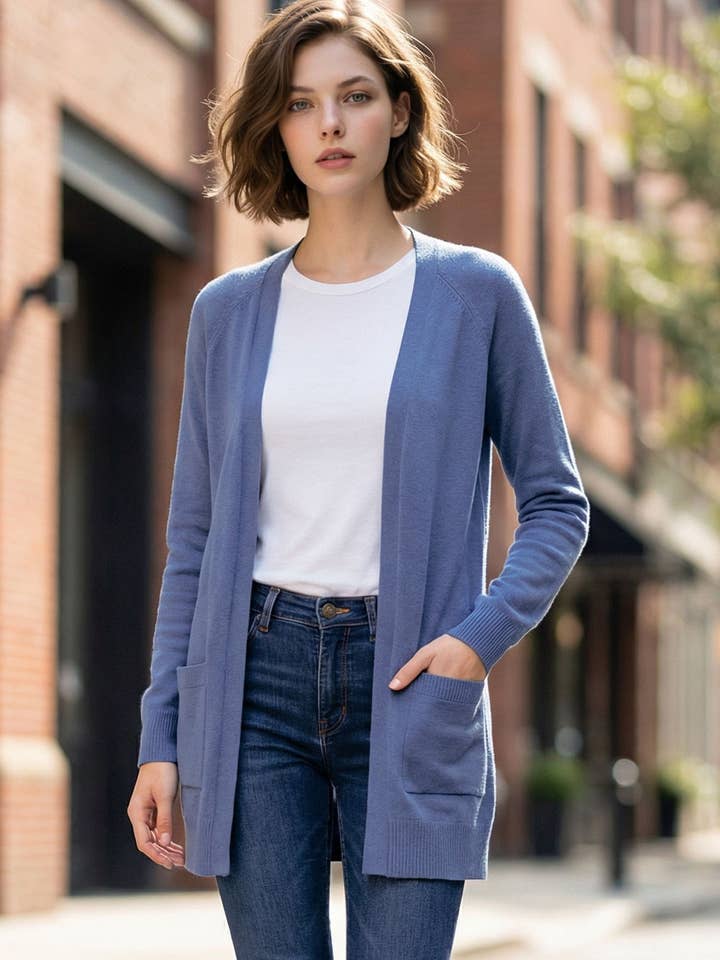 42POPS – wholesale Kofta - Dam – Öppen koftkofta med fickor19