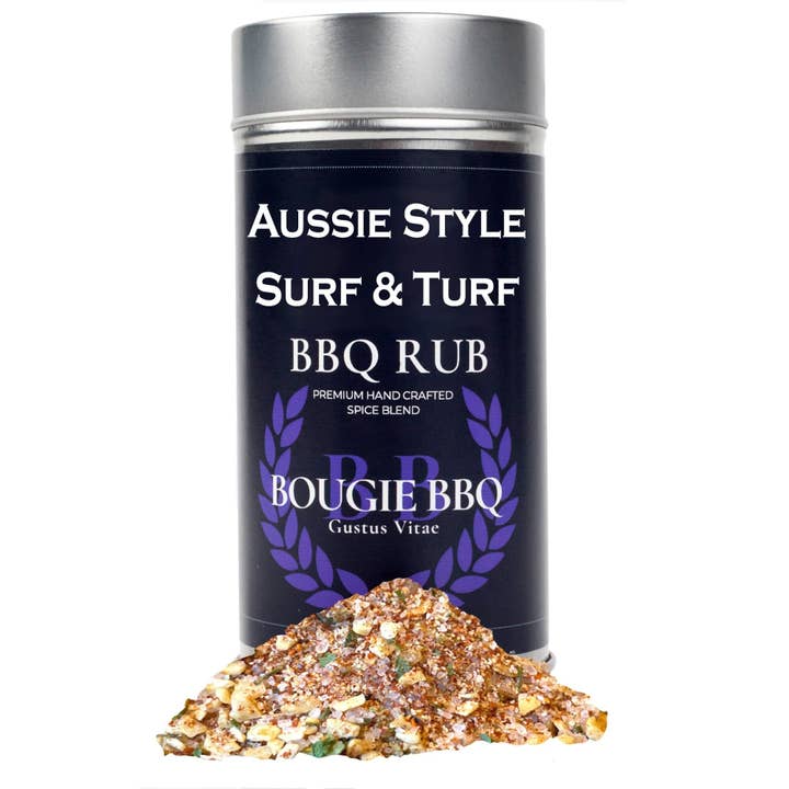 Aussie Style Surf & Turf BBQ Seasoning | Bougie BBQ Series for wholesale by Gustus Vitae