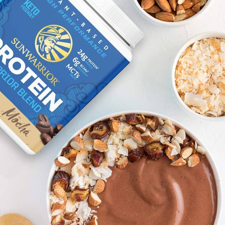 Sunwarrior - Wholesale Protein/Superfood Powder - Warrior Blend Mocha Protein - Pea Protein Powder9