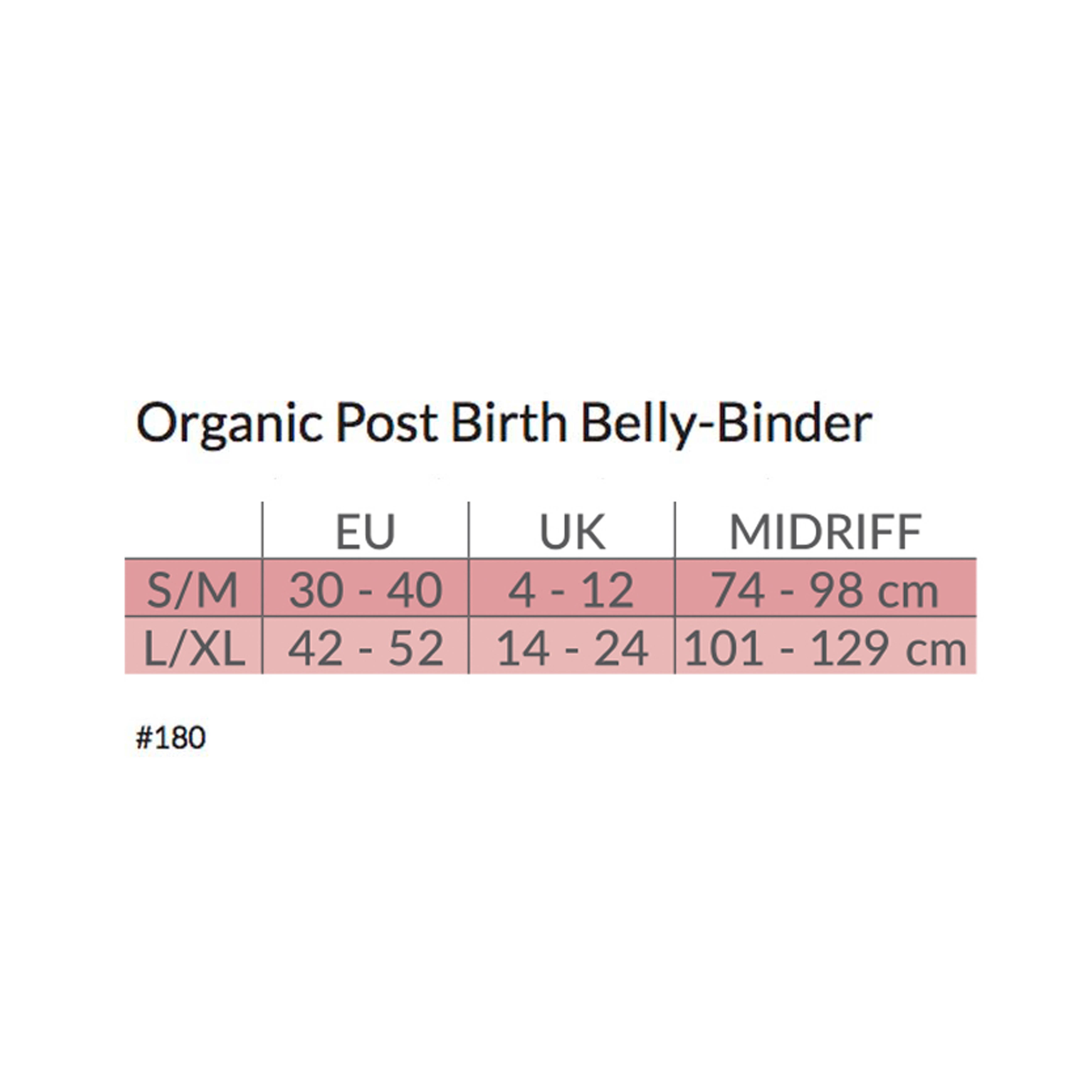 Carriwell - Wholesale Belly Band - Maternity - Post Birth Belly Binder made with Organic cotton (Black)8