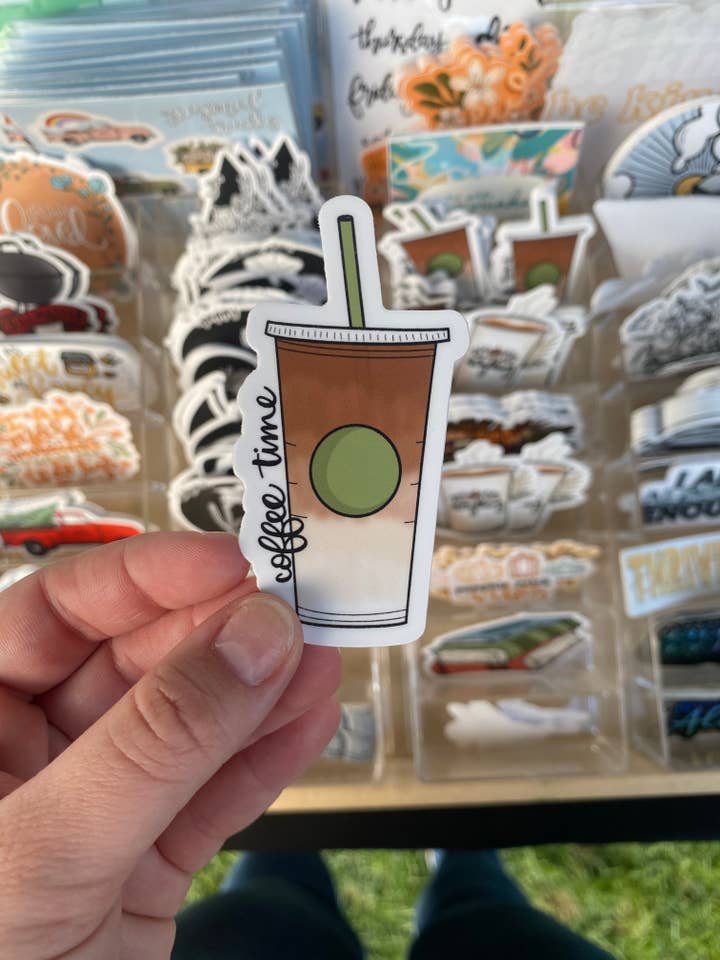 Coffee Time for wholesale by Alisha Doodles