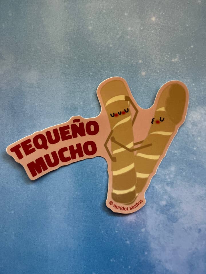 Tequeño Mucho Sticker por atacado de Apridot Studios