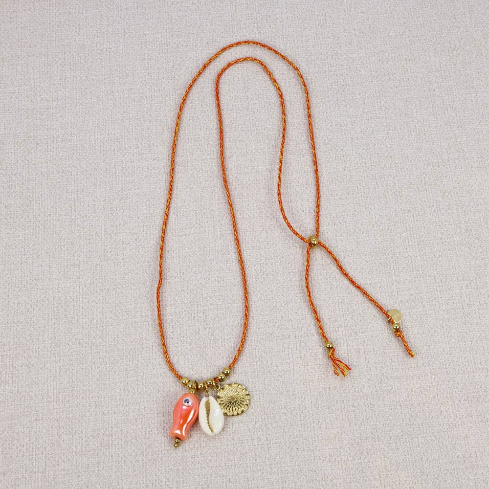 Les Cleias - Wholesale Choker/Collar - Carp Cord Necklace5