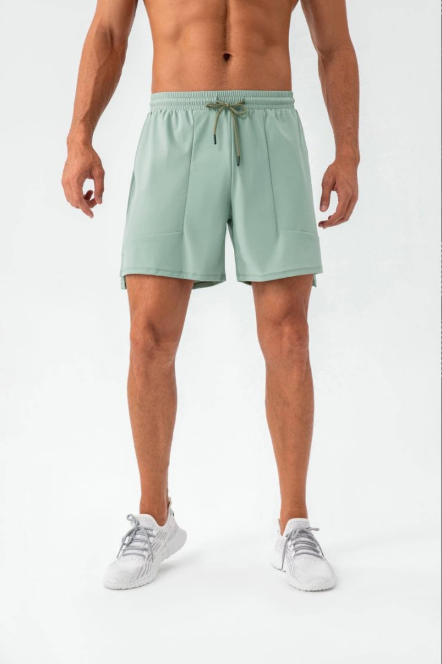 Active by Anna-Kaci – wholesale Athletic shorts – Men's – Quick Dry Training Shorts with Elastic Waistband Side Vents3