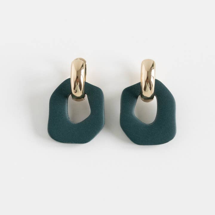 LYHO - Wholesale Hoop Earrings - Daria | Handmade clay earrings | LYHO