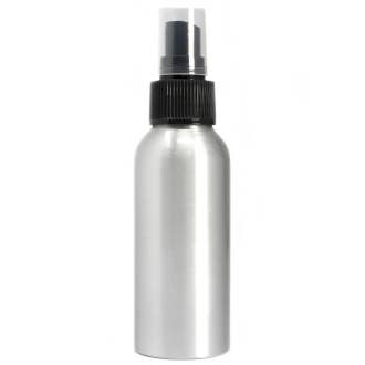 AWGifts Europe - Wholesale Spray Bottle - Aluminium Bottle 100ml with Black Spray Top0