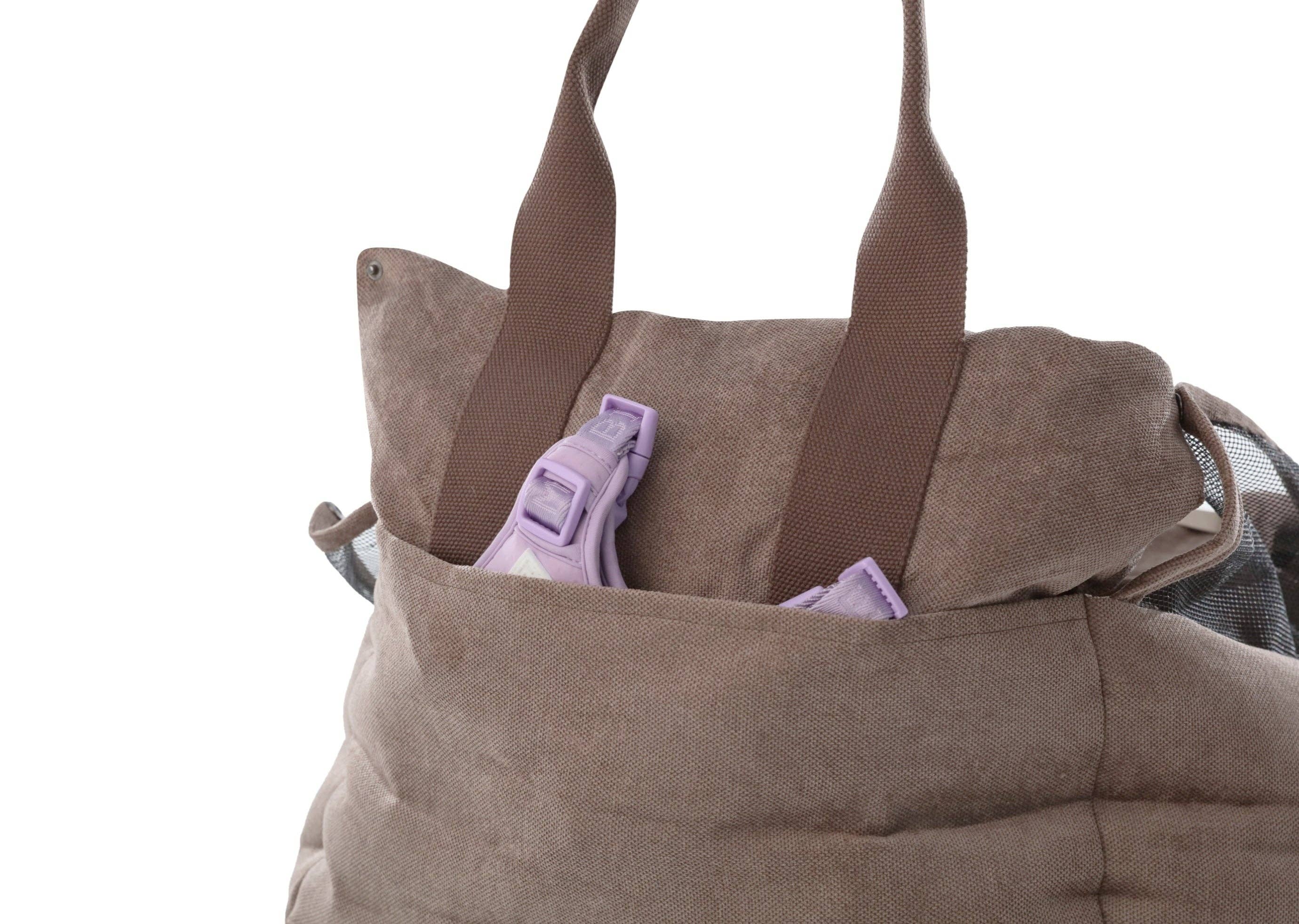 PEHOM - Wholesale Pet Carrier - Dog - Puff Guard Dog Car Seat - Camel20