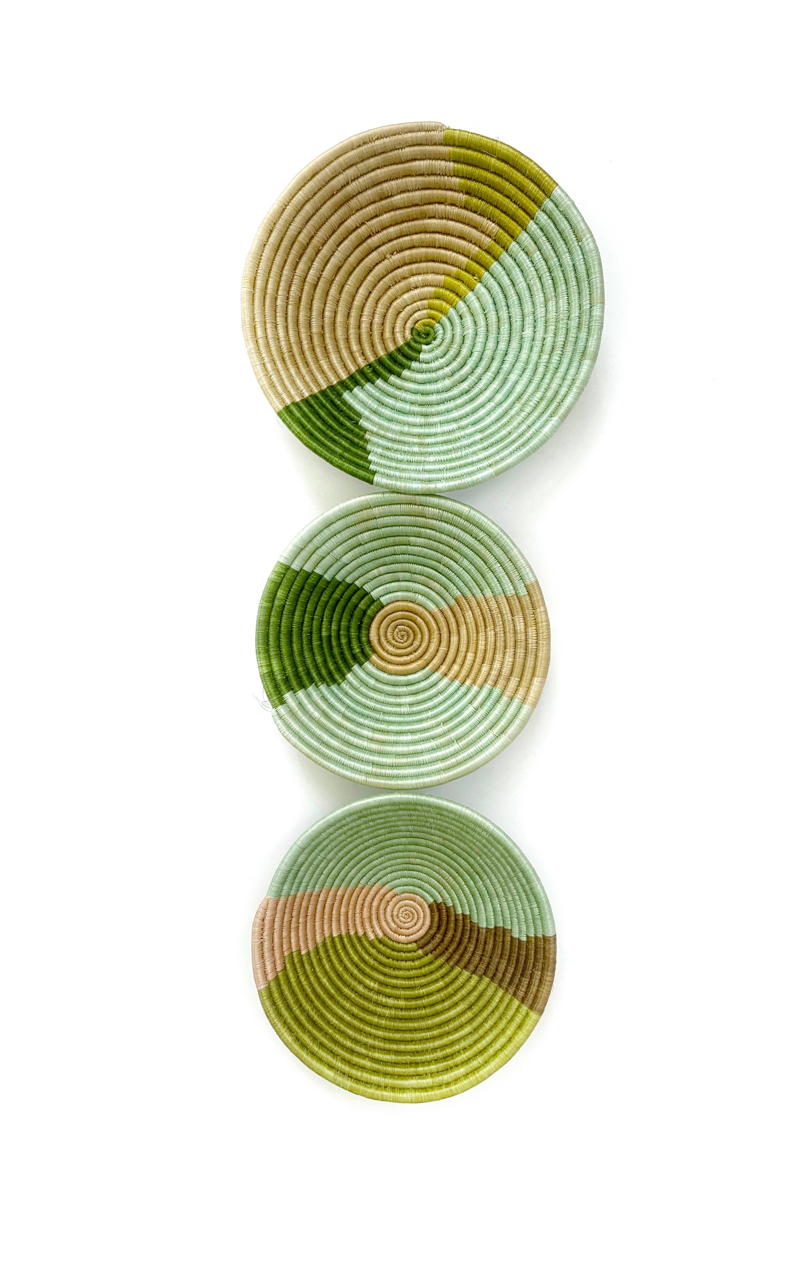 sifadesigns - Vendita all'ingrosso Decorazione da parete 3D - Ciotole Intrecciate Colorate per Decorazione da Parete e Casa1