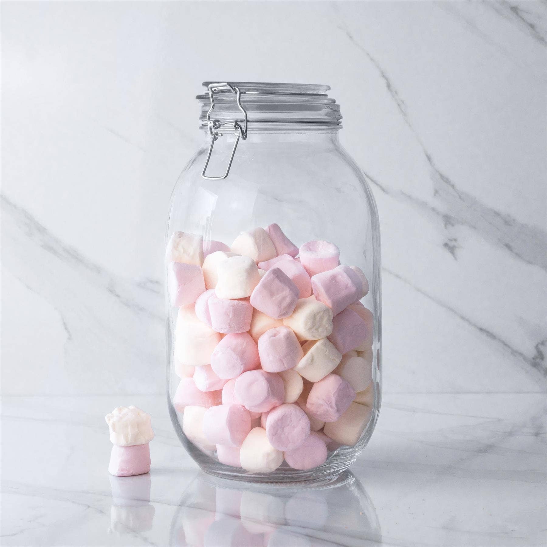 Rinkit Ltd - Wholesale Jar - Argon Tableware Glass Storage Jar - 3 Litre - Clear Seal1