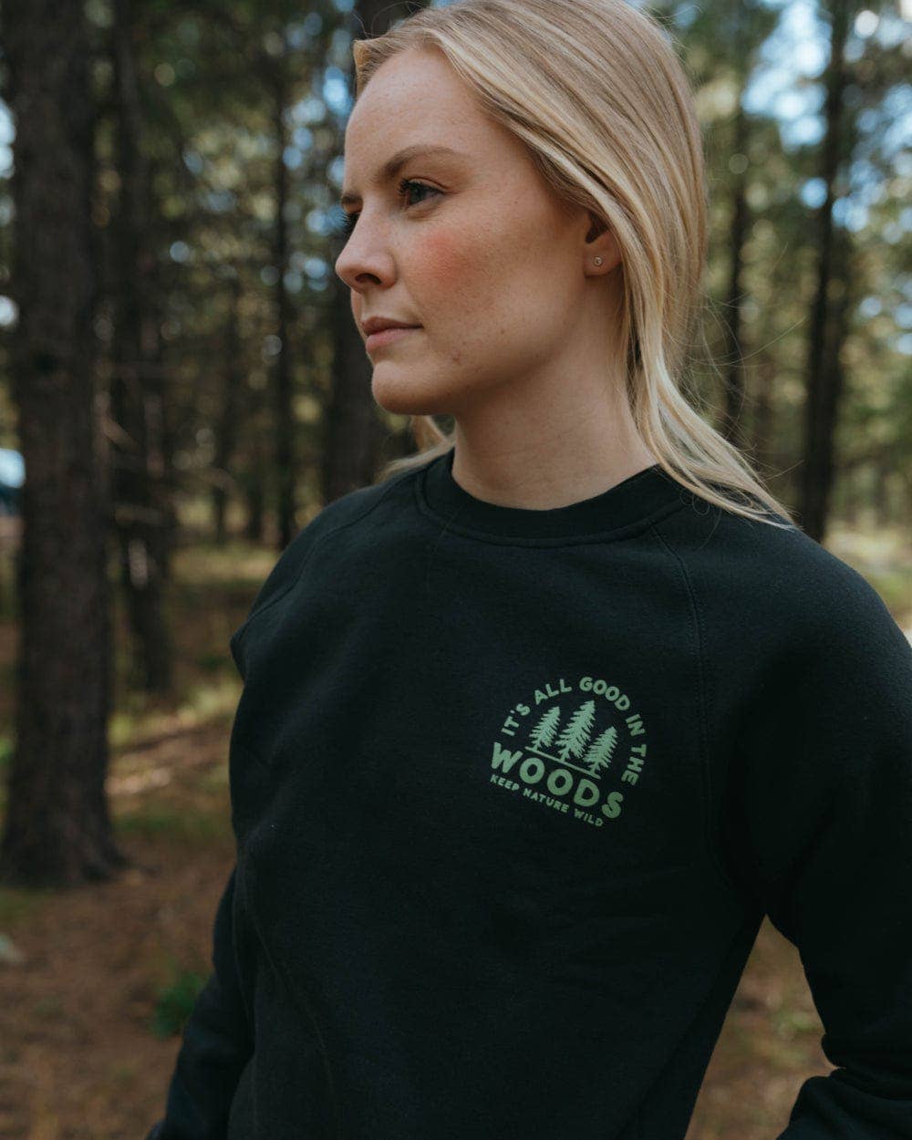 Keep Nature Wild - Wholesale Graphic Sweatshirt - Unisex - Good in the Woods Unisex Pullover | Coal2