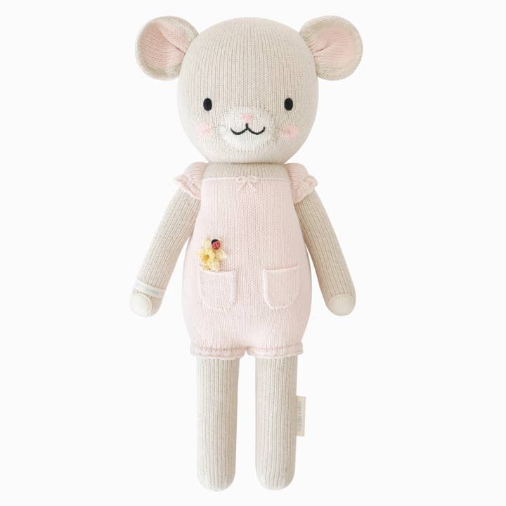 Beatrice the mouse (blush) for wholesale by cuddle+kind