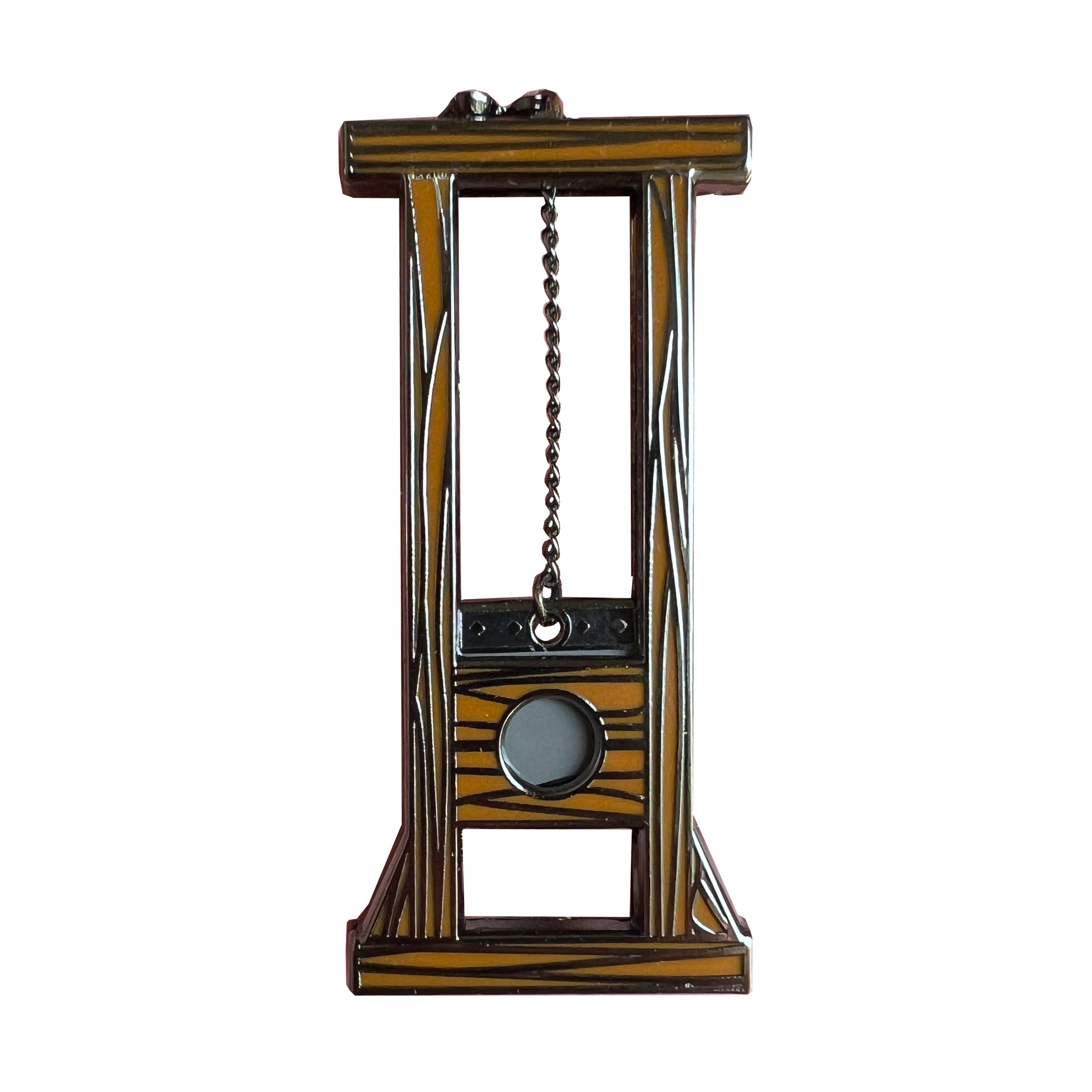 Inner Decay - Wholesale Lapel Pin/Button - Moving Guillotine Pin1