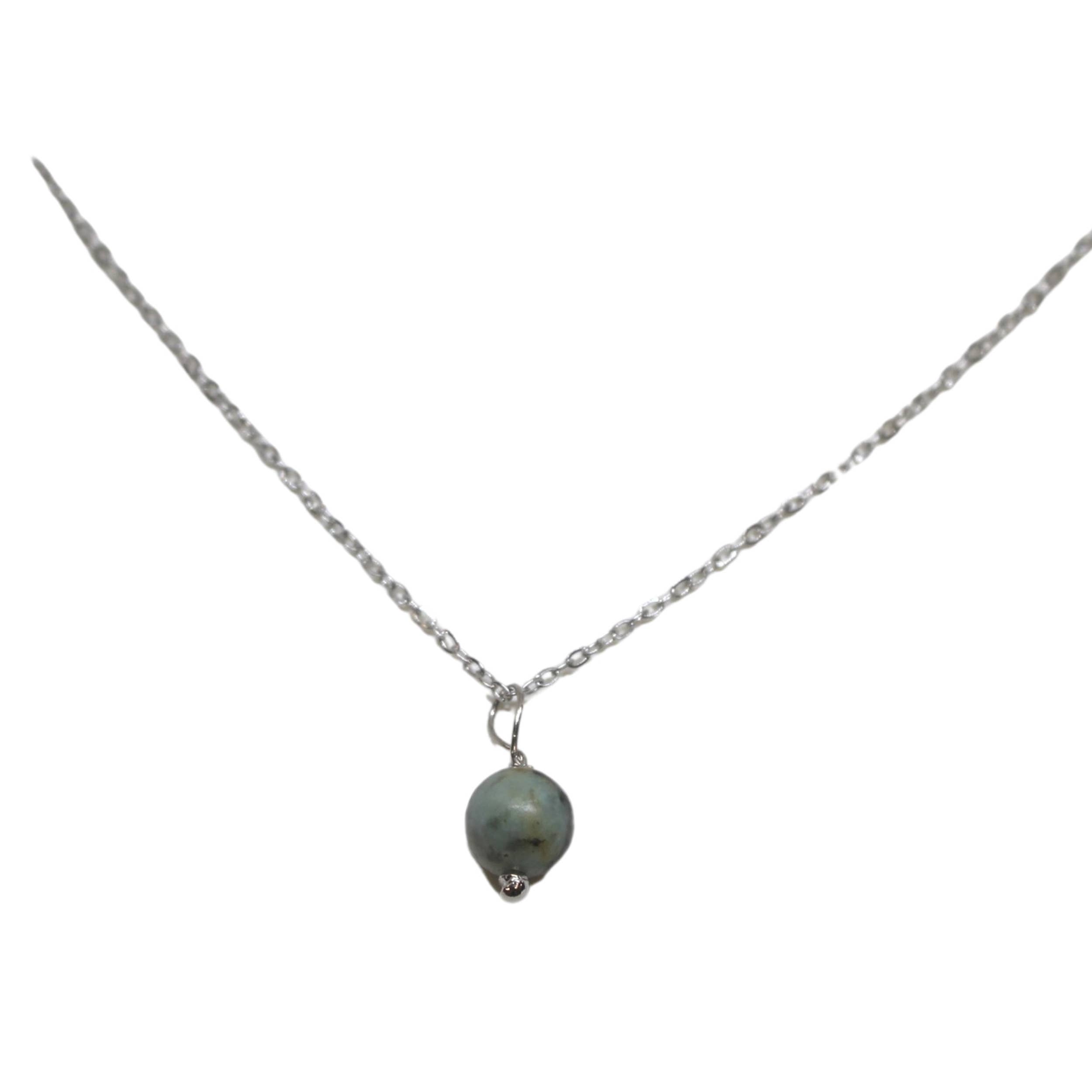 Ciao Bella Jewelry Inc – wholesale Hänge-/berlockhalsband – Ädelsten hänge halsband på tunn kedja1