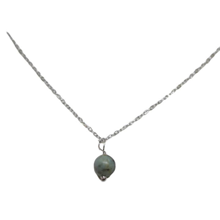 Ciao Bella Jewelry Inc – wholesale Hänge-/berlockhalsband – Ädelsten hänge halsband på tunn kedja1