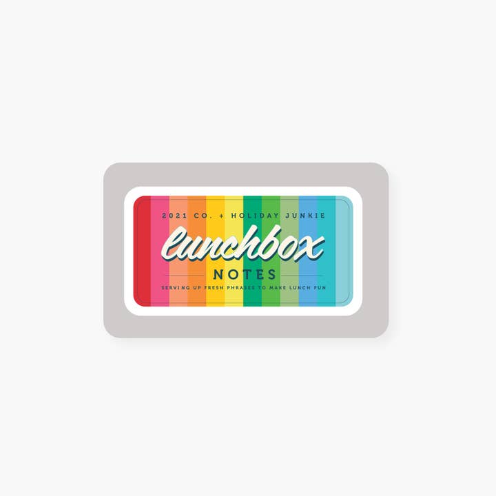 Set de notas para loncheras navideñas Co. x HJ 2021 para venta al por mayor de 2021 Co.