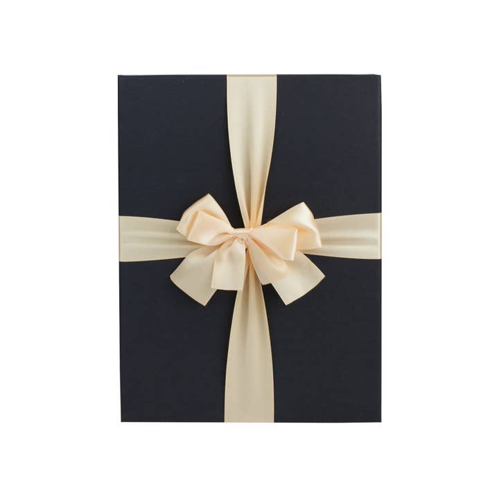 Emartbuy - Wholesale Gift Box - Black Gift Box with Lid - Set of 3 Rectangle