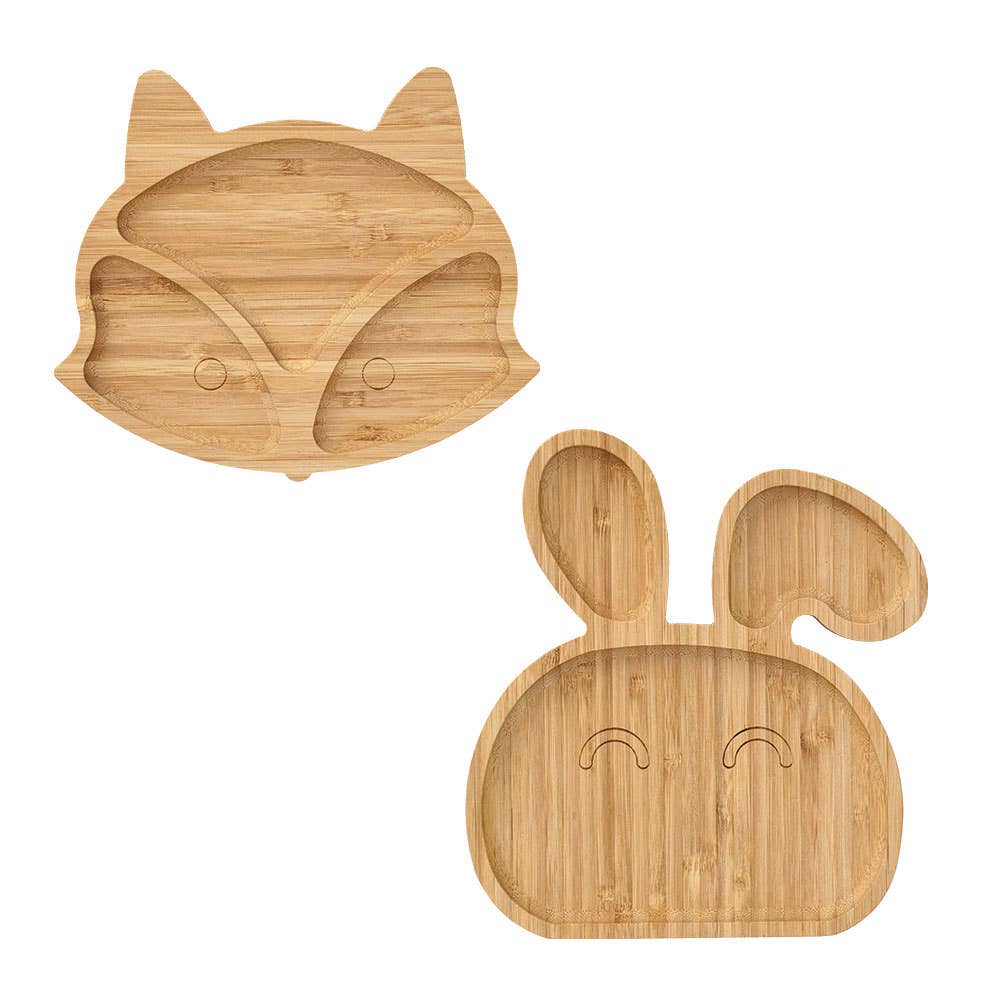 Zeller Present - Wholesale Serving Tray - Snack plate "Rabbit", Bamboo FSC 100%4
