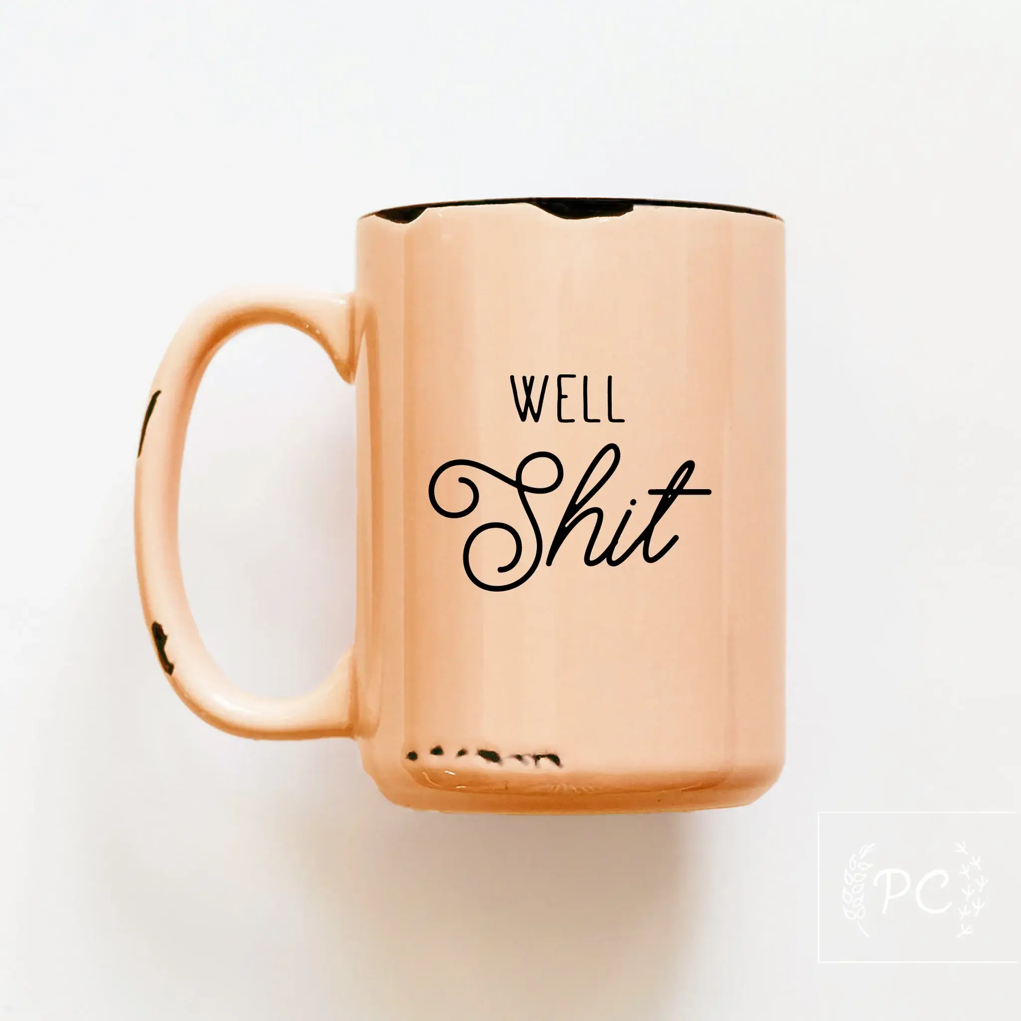 Prairie Chick Prints – wholesale Coffee mug – well shit | ceramic mug5