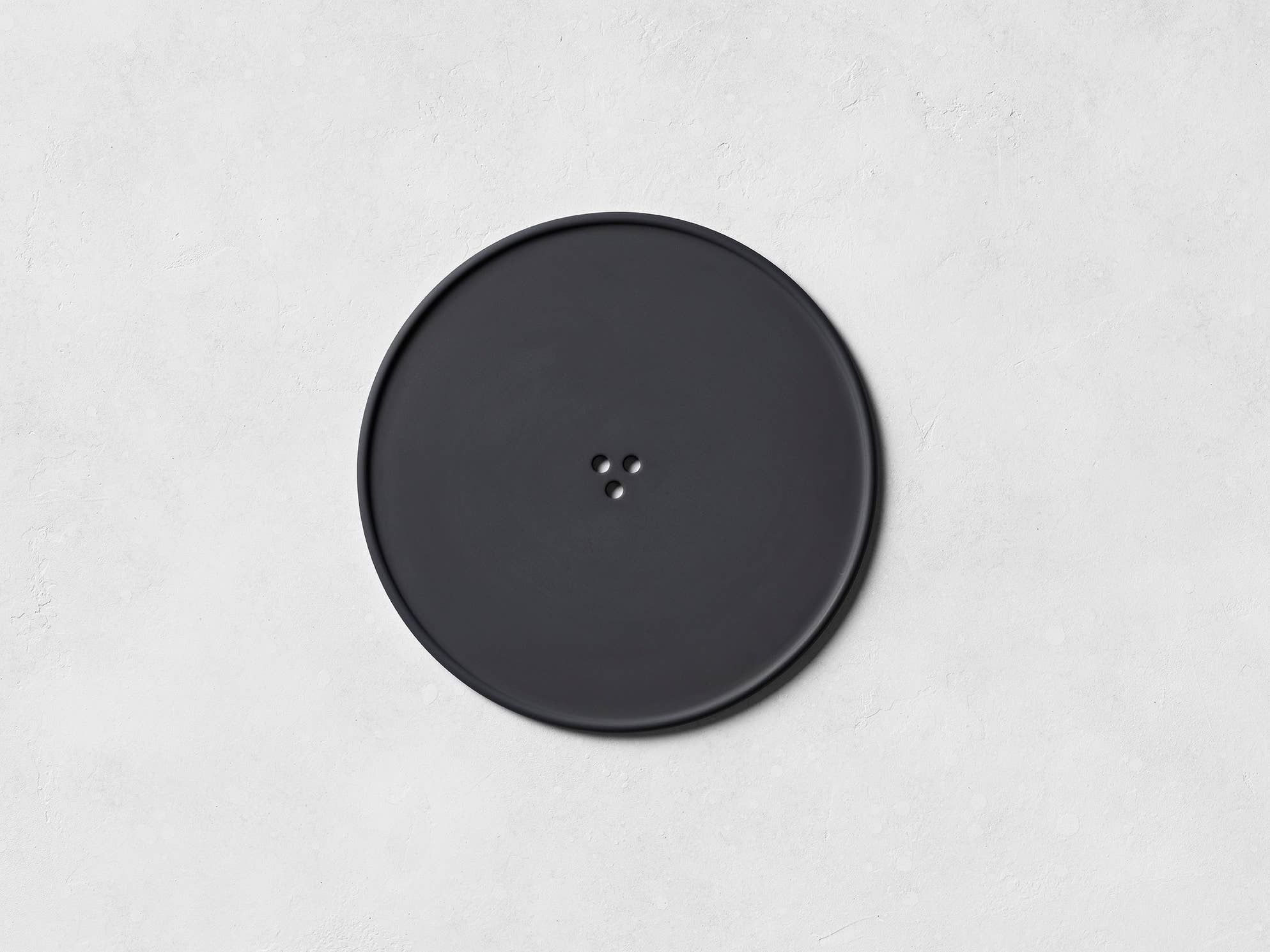 UME Studio – wholesale Prydnadsbricka – Bouton - Svart2