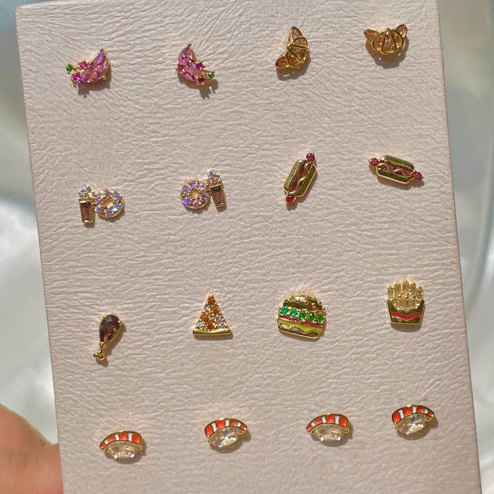 Girls Crew - Vente Clous d'oreille - Clous à Hot Dog7