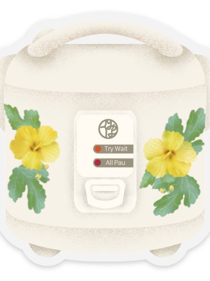 Hapa Rice Sticker for wholesale by B. Miyo Art