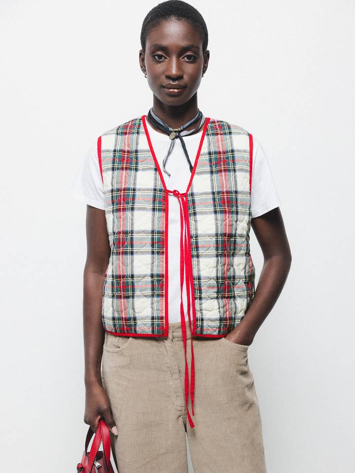 Bedruckte Steppweste (427871-189) für den Großhandel von Lanidor