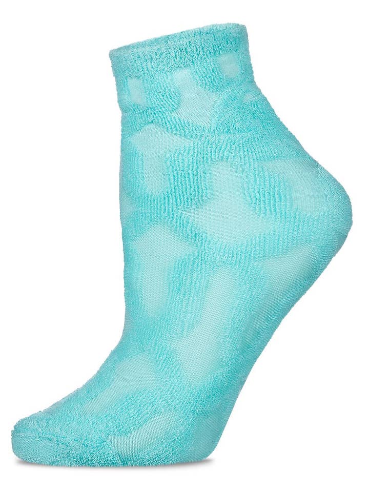 Niedrig geschnittene Socke mit Gitter-/Eukalyptusduft für den Großhandel von Infinity Classics International Inc.