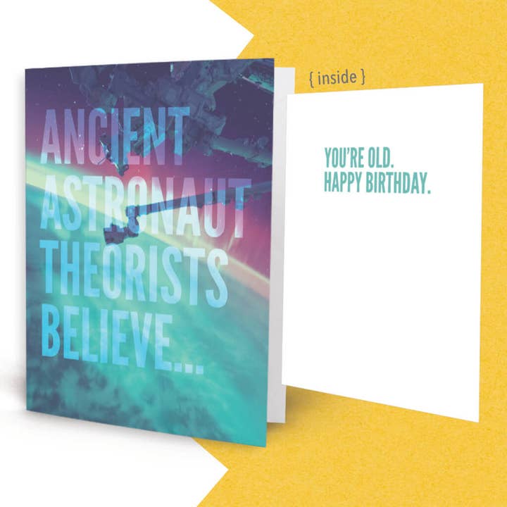 Forntida astronauter kort för wholesale av Middle Child Made