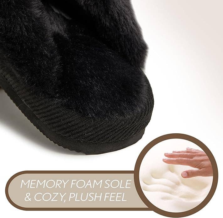 Funky Junque - Wholesale Slippers - Women's - Plush Slippers - Leopard - Latte3