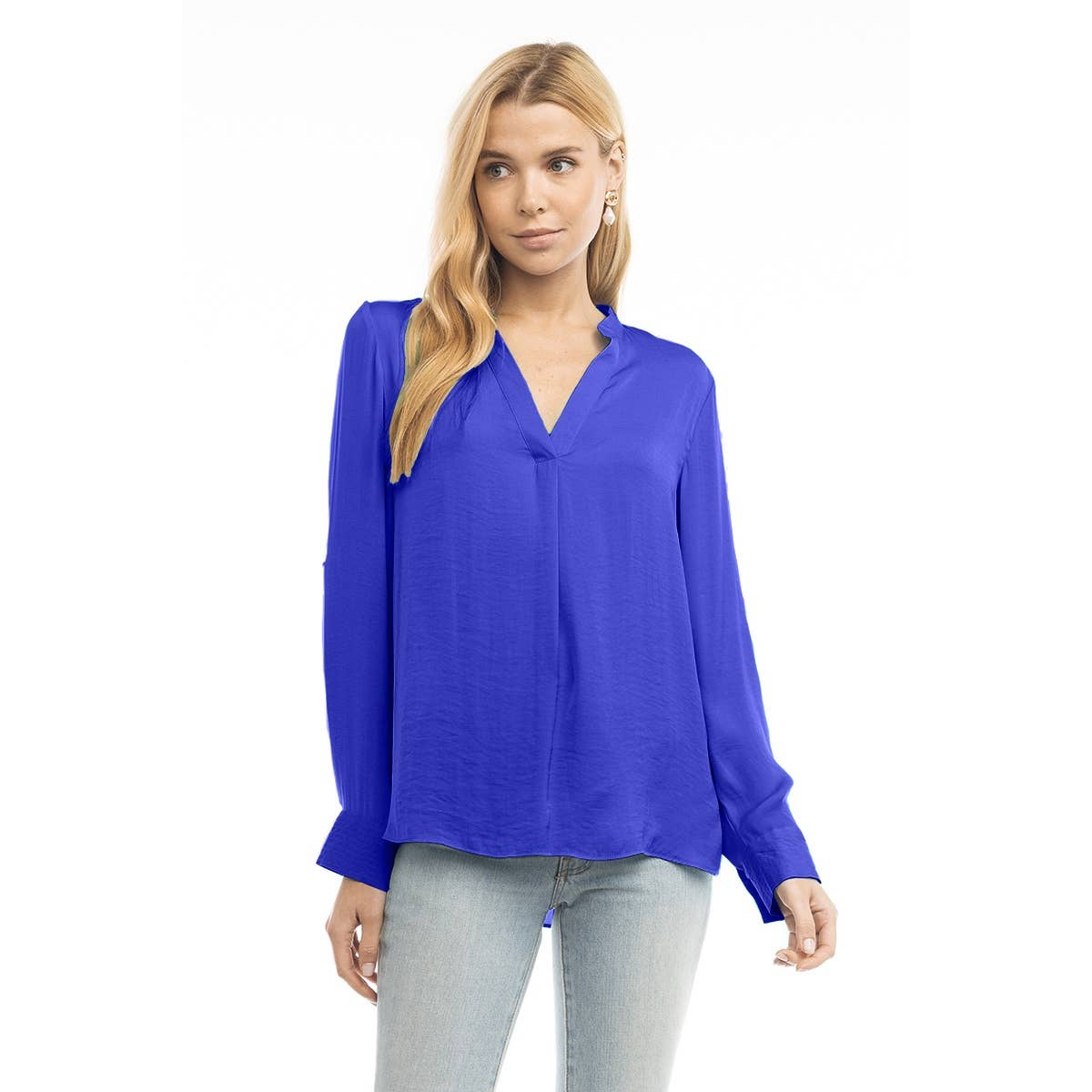 Naked Zebra – Großhandel Bluse – Damen – Bluse mit Kragen7