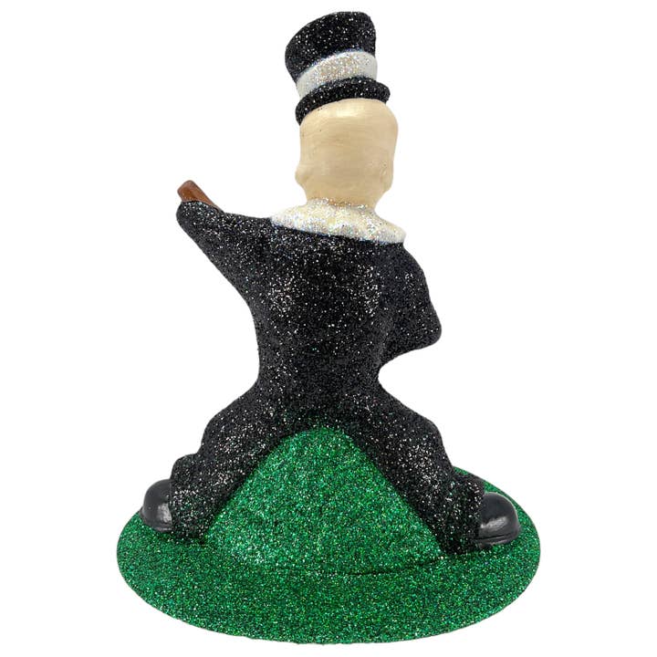 Pinnacle Peak Trading - Wholesale Decorative Figurine - Ino Schaller Halloween Dancing Skeleton German Paper Mache