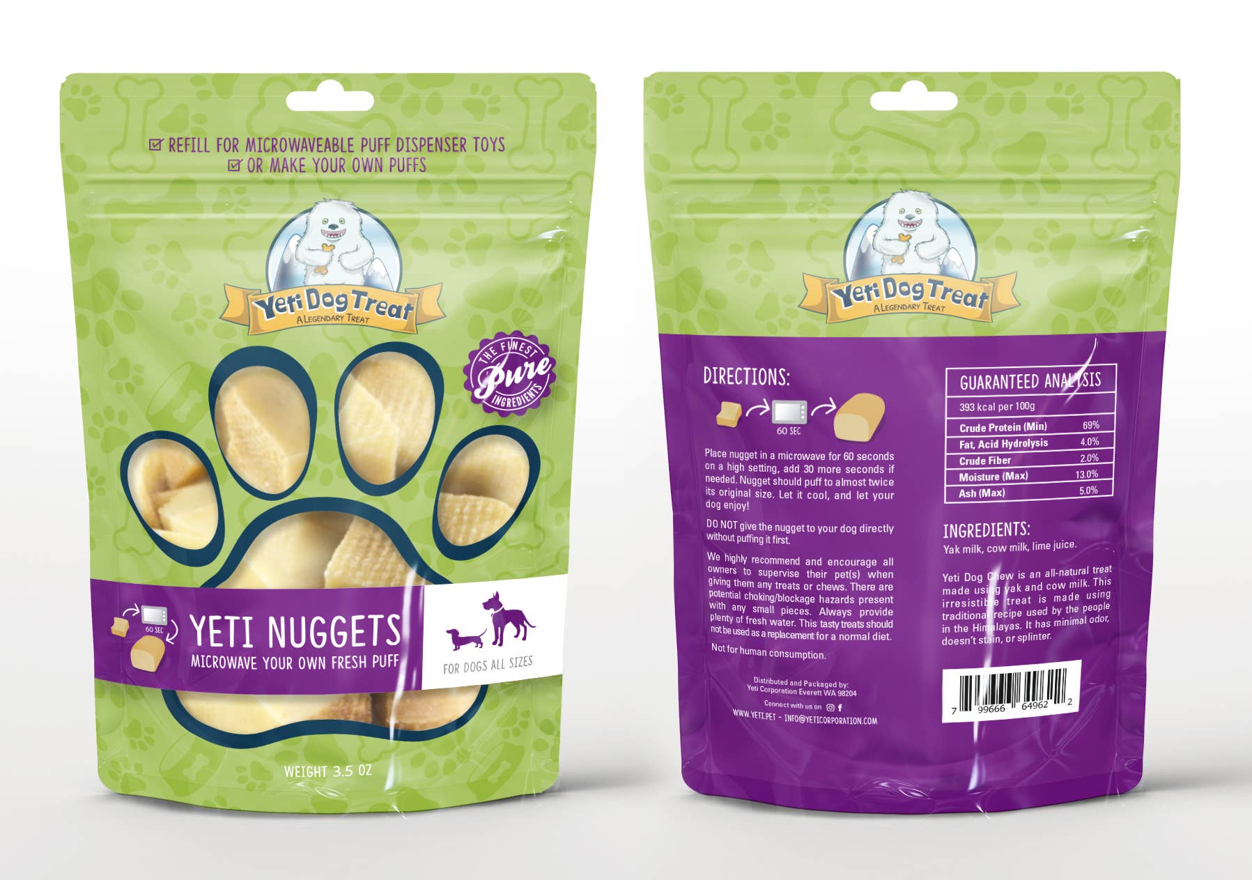 Yeti Dog Chews, Pet Palette Distribution Announce Nationwide