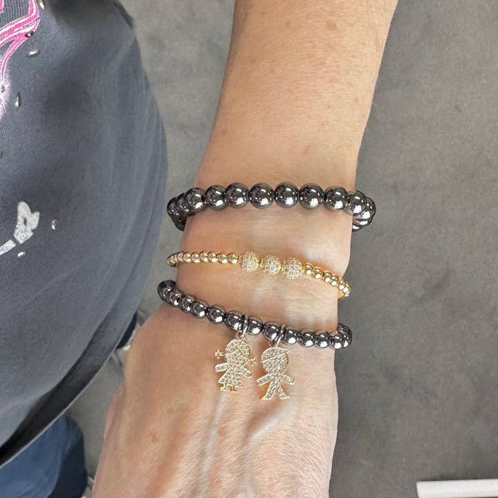 Love, Lisa - Wholesale Bedelarmbandje - Mommy armband met bedeltjes voor kinderen15