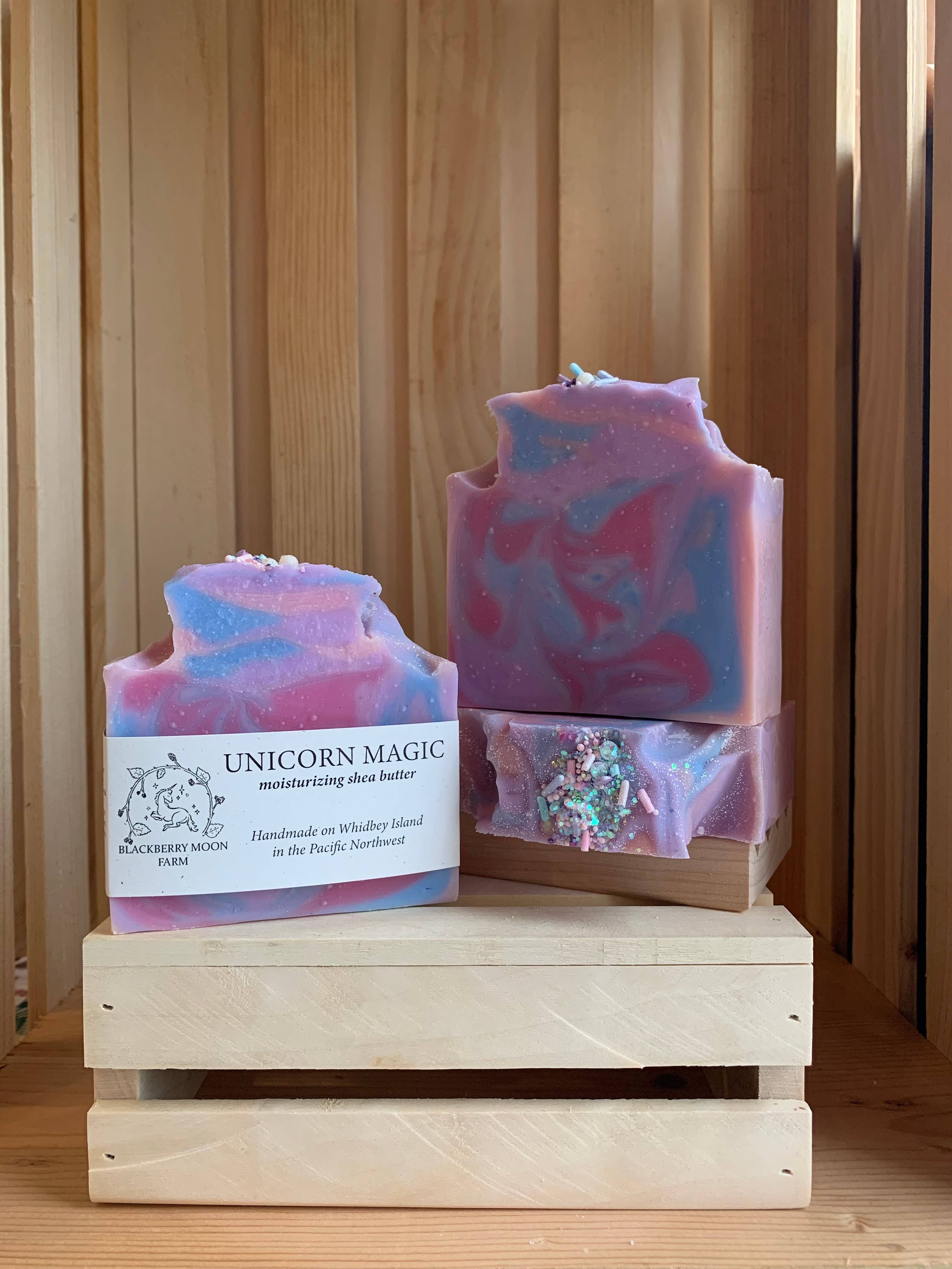 Blackberry Moon Farm Body Care - Wholesale Bar Soap - Unicorn Magic Soap1