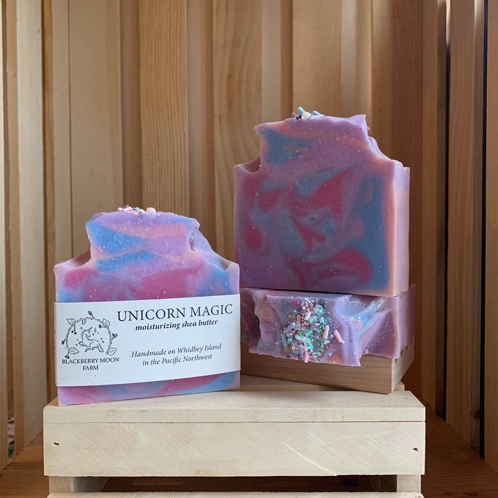 Blackberry Moon Farm Body Care - Wholesale Bar Soap - Unicorn Magic Soap1