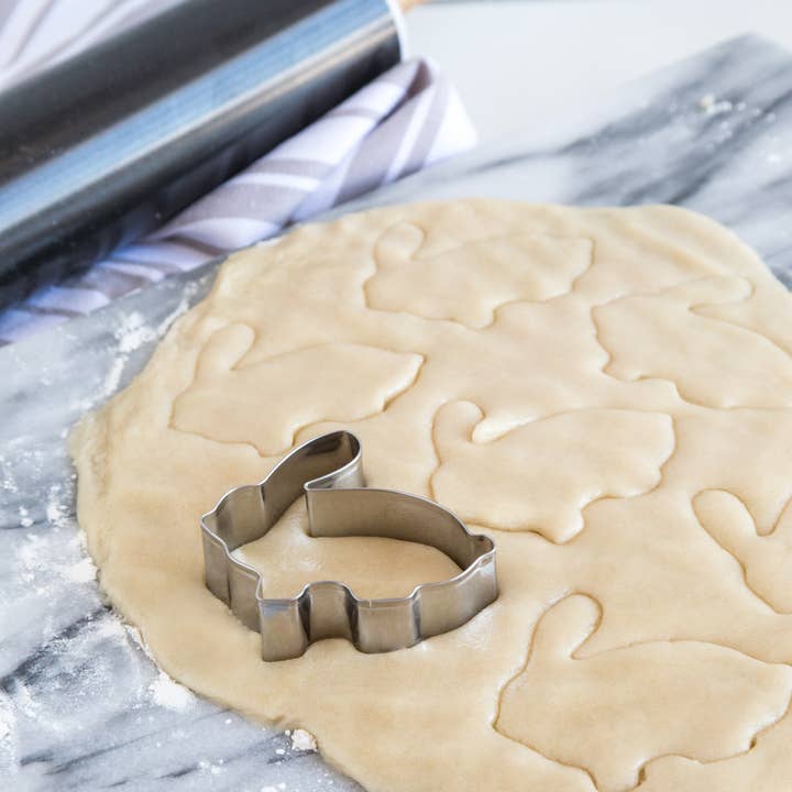 Fox Run Brands - Wholesale Cookie Cutter - Fox Run Rabbit Cookie Cutter, 3"1