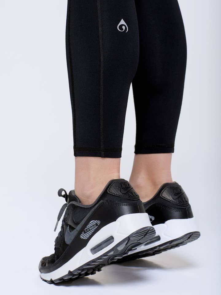 Black Embrace Maternity Leggings for wholesale on Faire