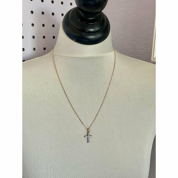 Love Your Bling® - Wholesale Pendant/Charm Necklace - Crystal cross necklace5