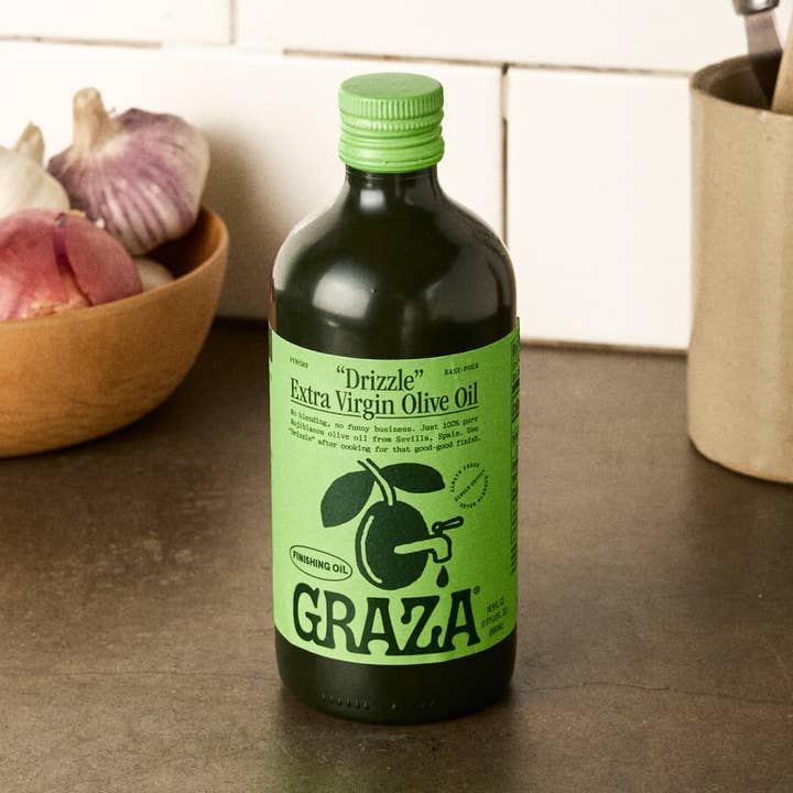 Graza - Wholesale Olive Oil - “Drizzle” Glass0