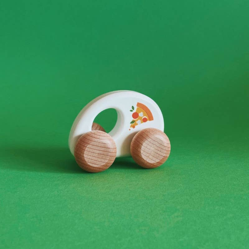 BAJO WOODEN TOYS - Wholesale Wood Toy - Kids - Pizza Car3