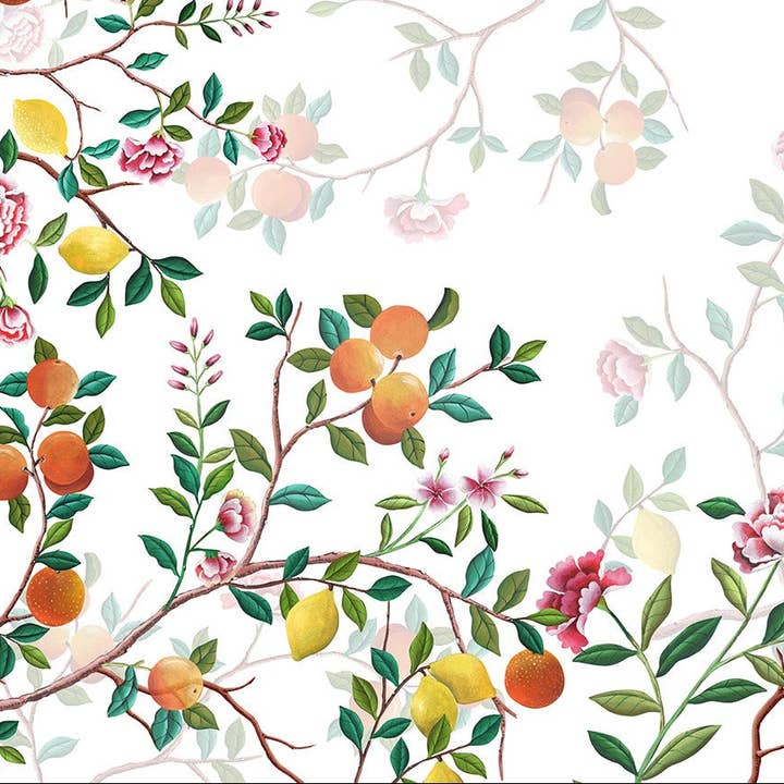 Premium Linne Duk Les Agrumes för wholesale av The Napking