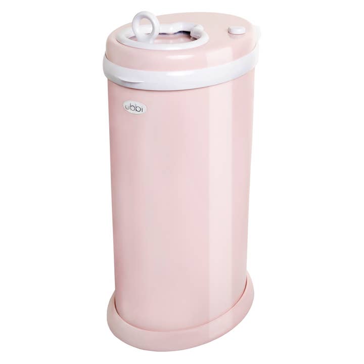 Ubbi - Wholesale Diaper Caddy - Baby - Blush Pink Diaper Pail