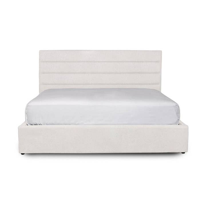 Justin King Storage Bed Tall - Cream for wholesale by Style In Form