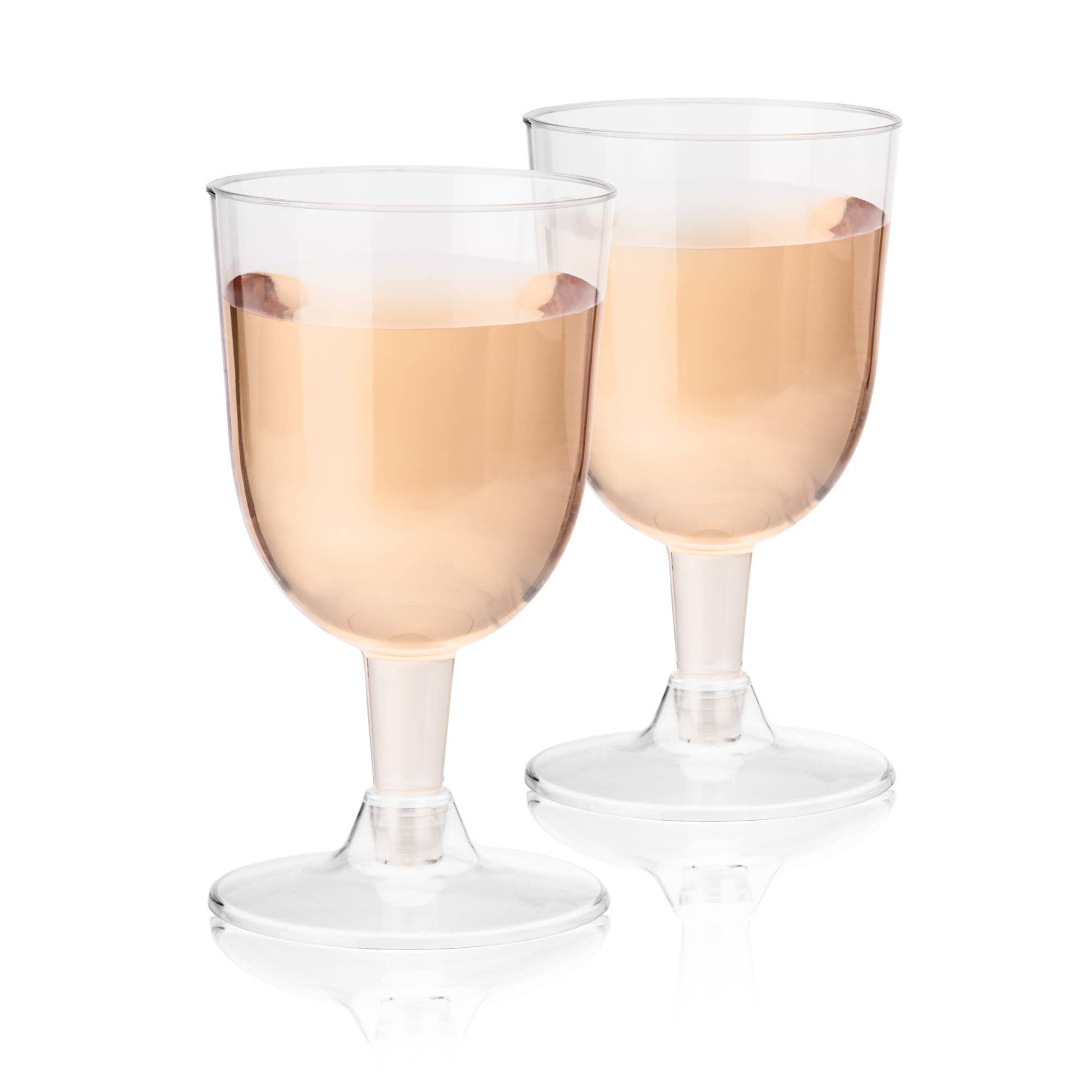 TRUE - Wholesale Disposable Cup - Party Disposable Stemmed Plastic Wine Glasses4